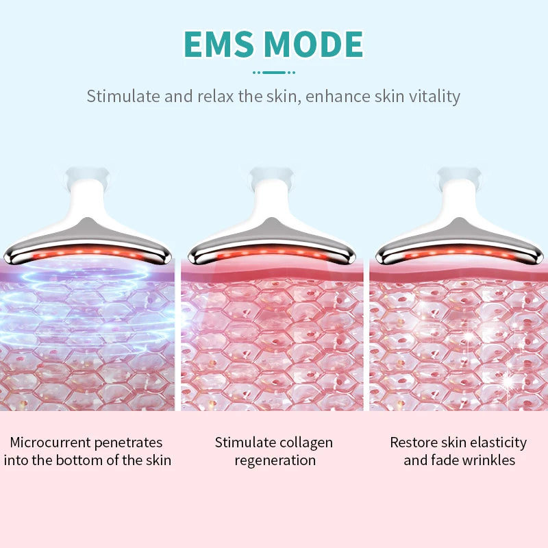 7 in 1 Light EMS Face Lifting Massager