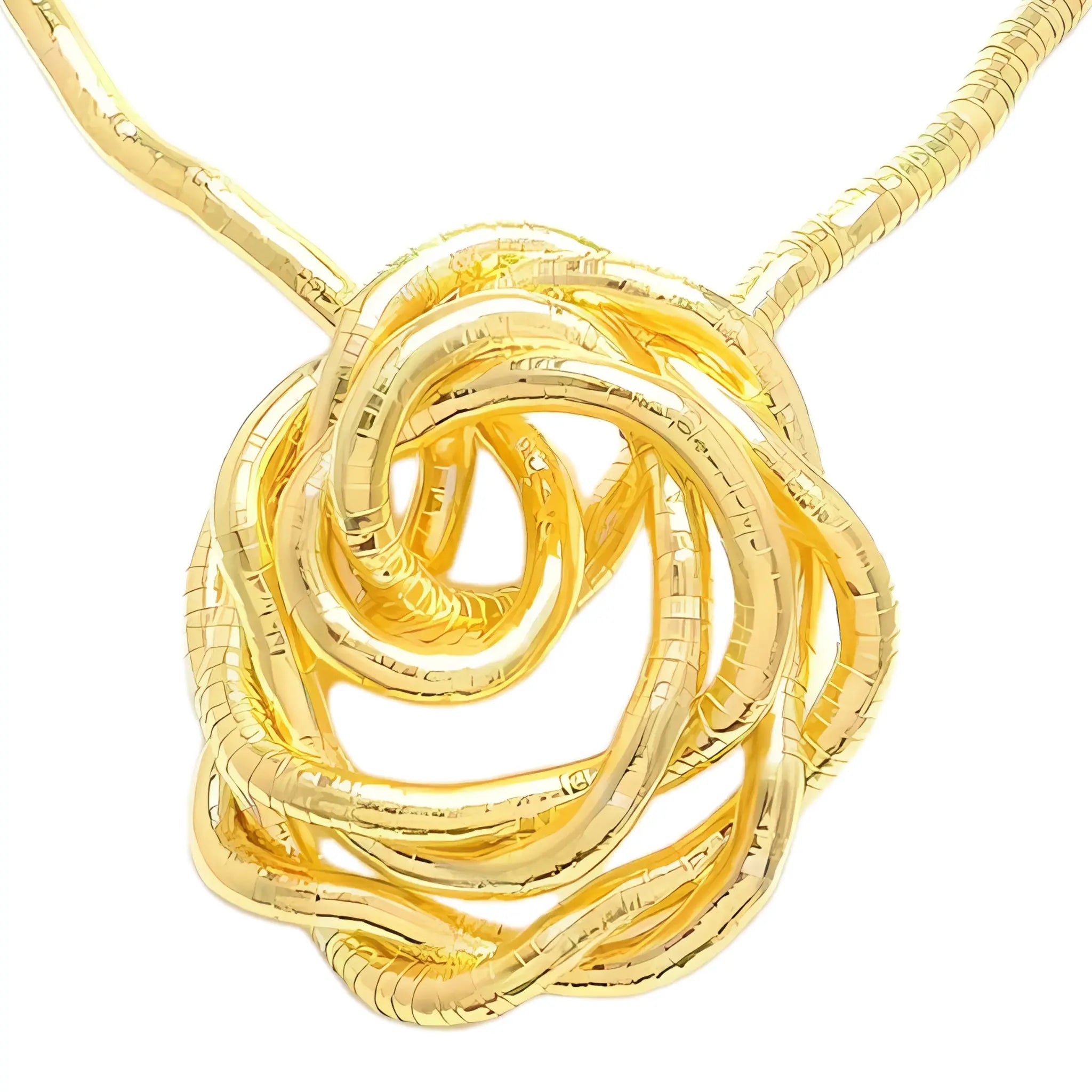 Snake Twist Necklace